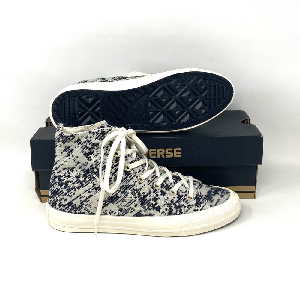 💖MEGA SALE💖Converse Chuck Taylor All Star 553448C Gemma Hi  Black & White - Picture 2 of 8